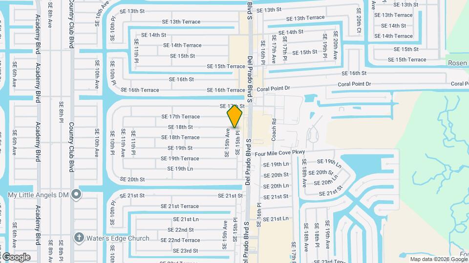 1806 SE 15th Pl Map and Location Details