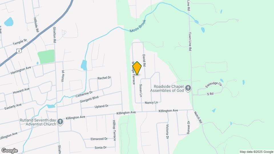 196 W Ridge Ter, Unit Upper Room Mapa y Detalles de la Ubicación