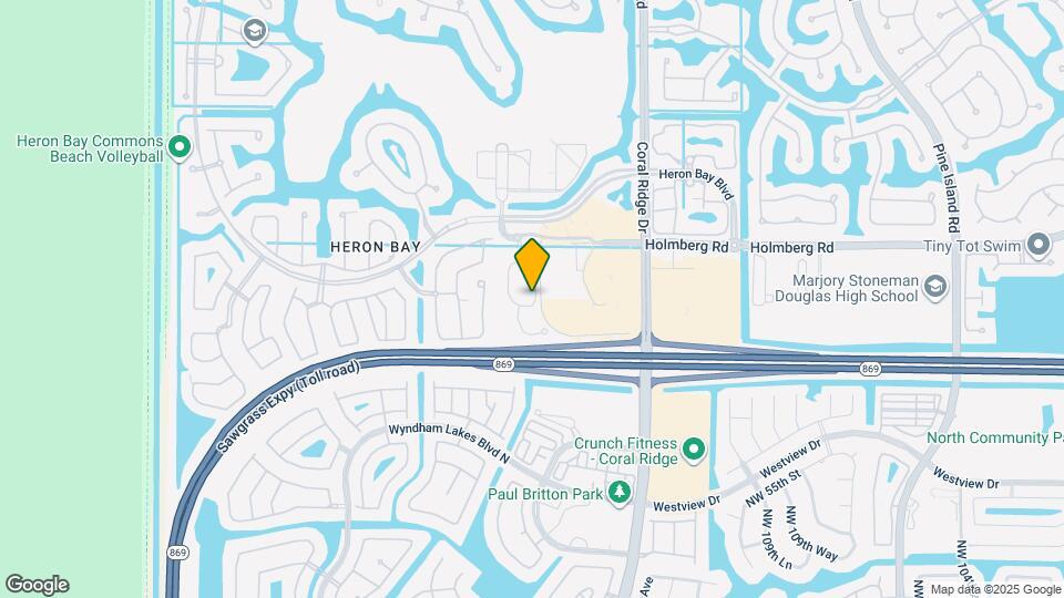6012 NW 116th Dr Map and Location Details