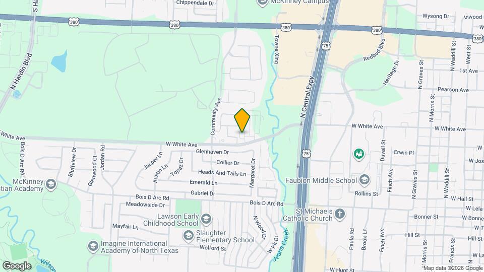1217 Pebblebrook Ln Mapa y Detalles de la Ubicación