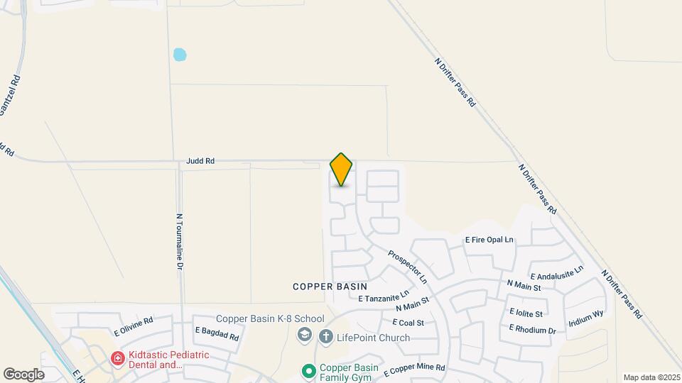 3887 E Citrine Rd Map and Location Details