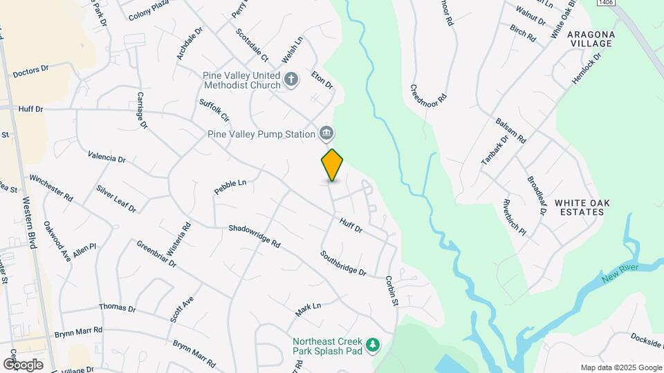 872 Pine Valley Rd Map and Location Details