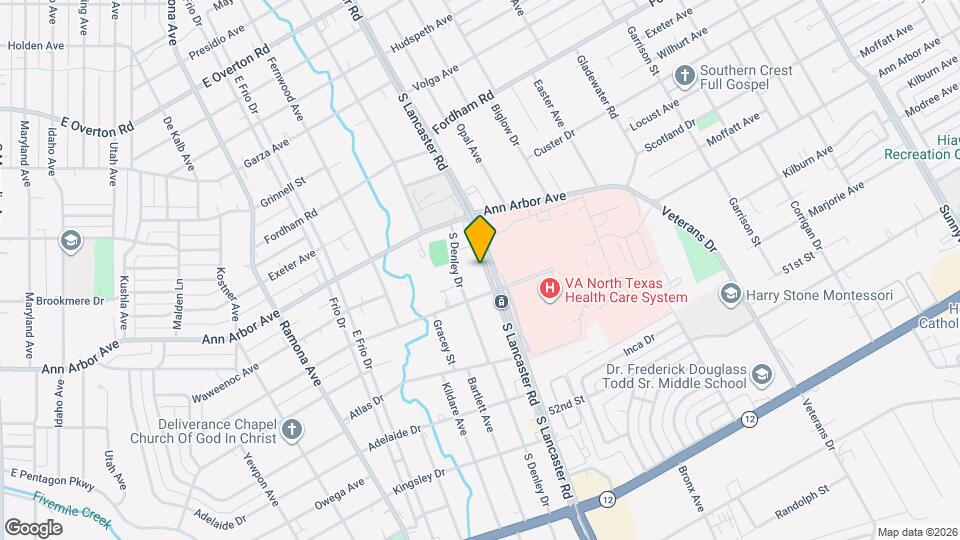 4417 S Lancaster Rd, Unit SI ID1612802P Map and Location Details