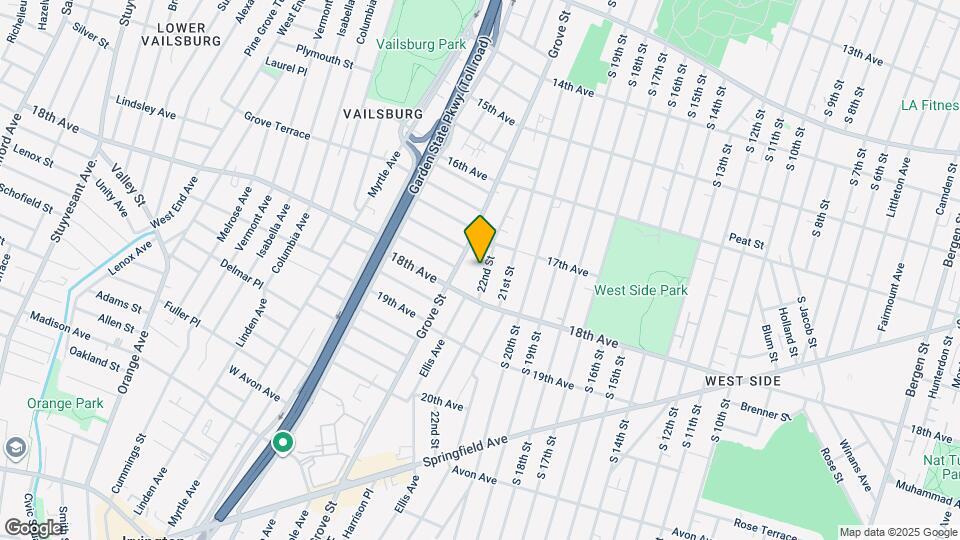 193 22nd St Map and Location Details