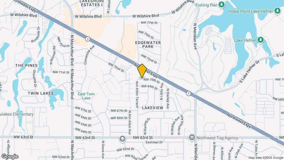 4812 NW 70th St Map and Location Details