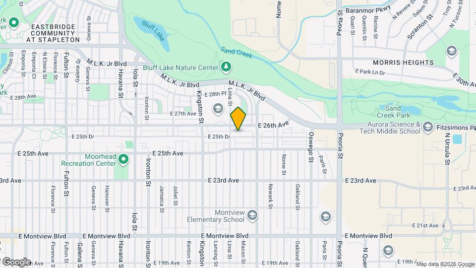 11379 E 25th Dr Map and Location Details