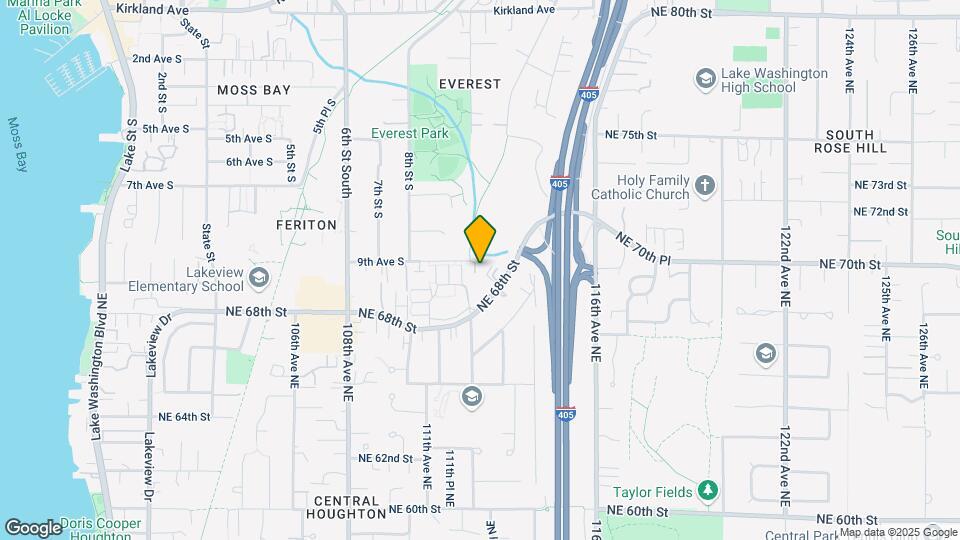 11226 NE 68th St Map and Location Details