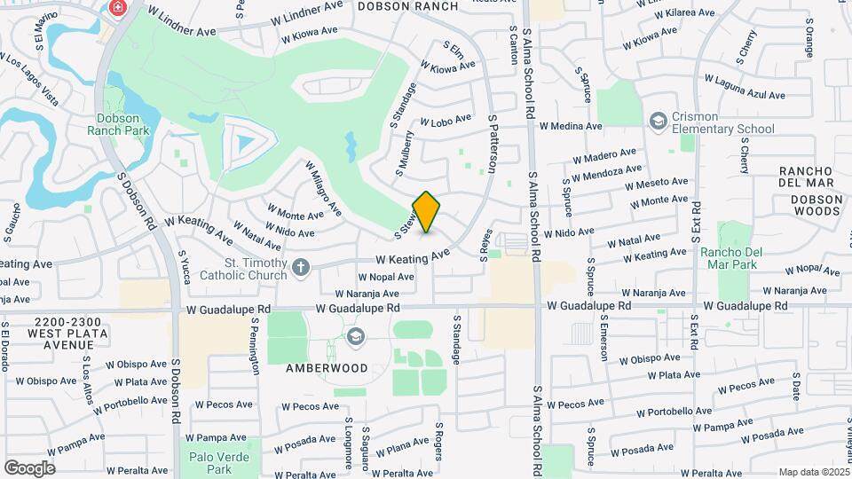 2635 S Brooks Cir Map and Location Details