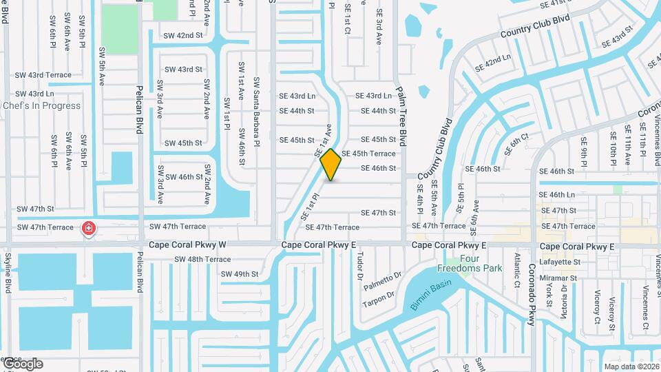 206 SE 46th Ter Map and Location Details