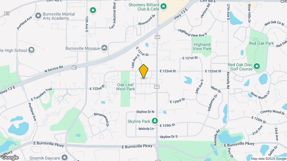 Oakleaf Townhomes Map and Location Details