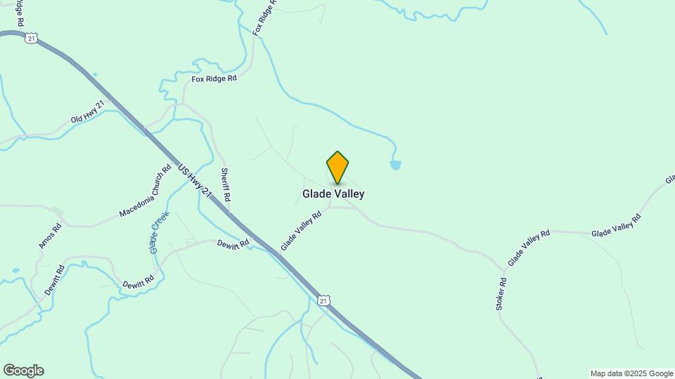 90 Glade Valley Church Rd Mapa y Detalles de la Ubicación