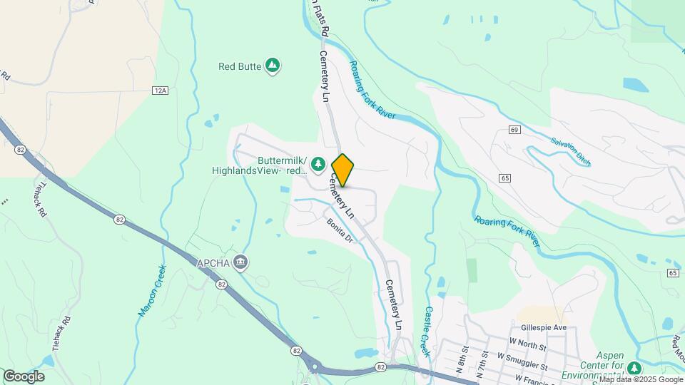 1395 Snowbunny Ln Map and Location Details