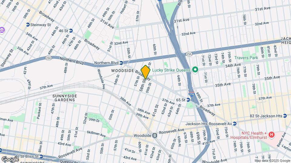 3411 58th St Map and Location Details