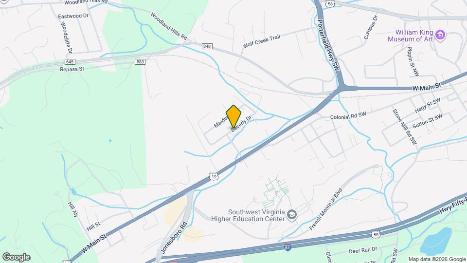 962 Beverly Dr Map and Location Details