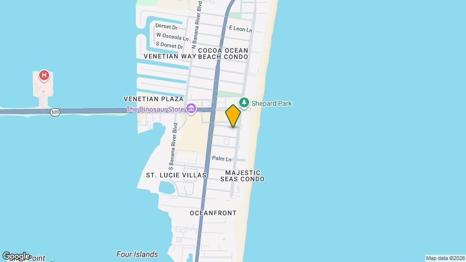 4125 Ocean Beach Blvd Map and Location Details