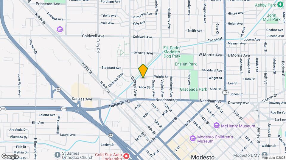 217 Olive Ave Mapa y Detalles de la Ubicación