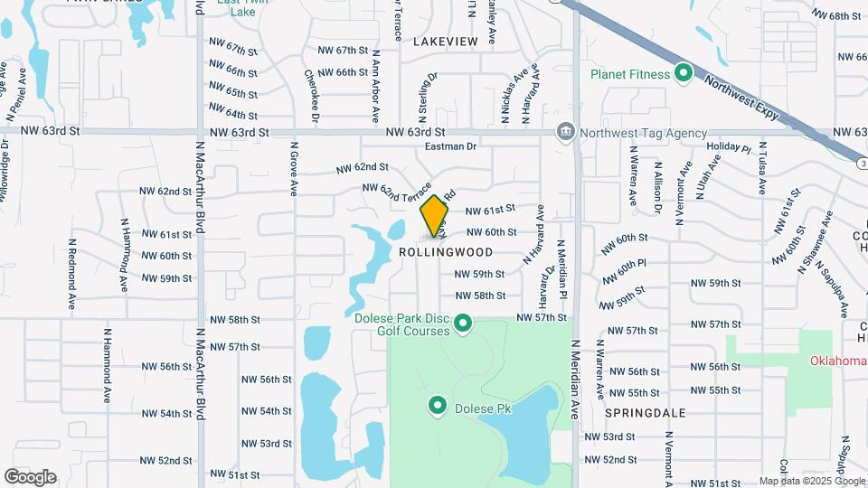 6005 Kingston Rd Map and Location Details
