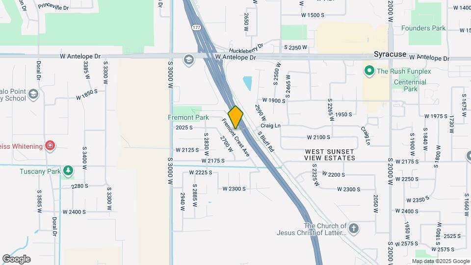 2049 S Fremont Crest Ave W Map and Location Details