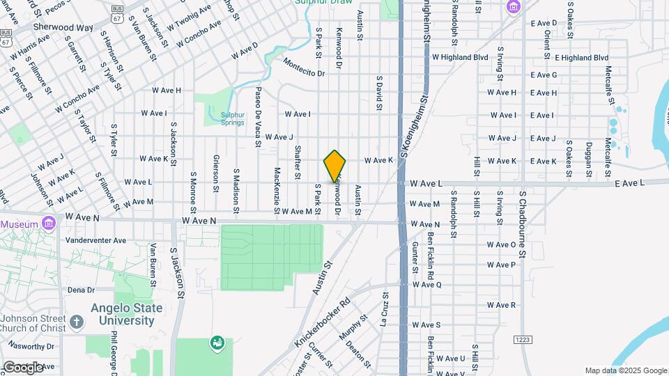 1605 Kenwood Dr Map and Location Details