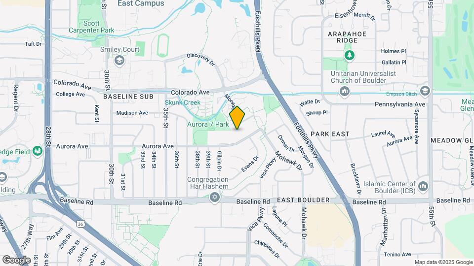 4150 Monroe Dr Map and Location Details