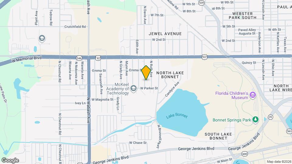 815 N Davis Ave Map and Location Details