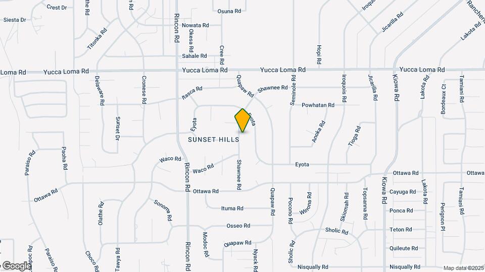 13447 Shawnee Rd Map and Location Details