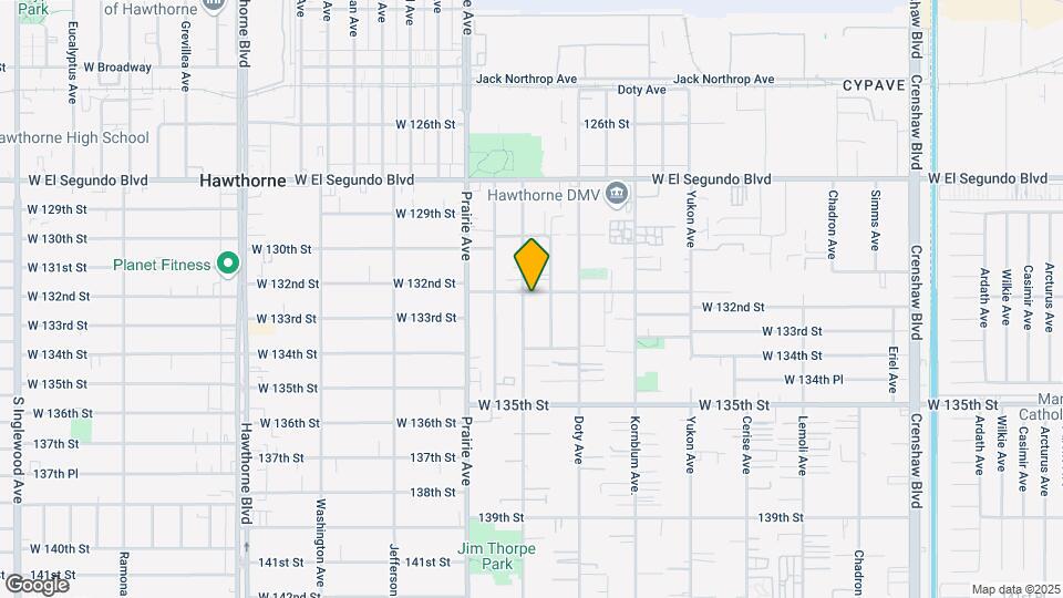 3868 W 132nd St Map and Location Details