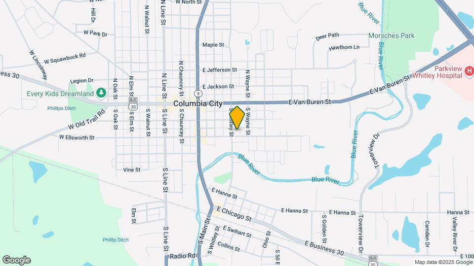 305 E Ellsworth St Map and Location Details