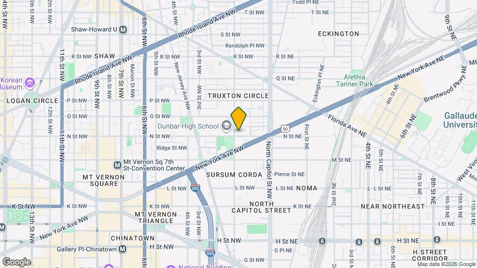 69 N St NW Map and Location Details