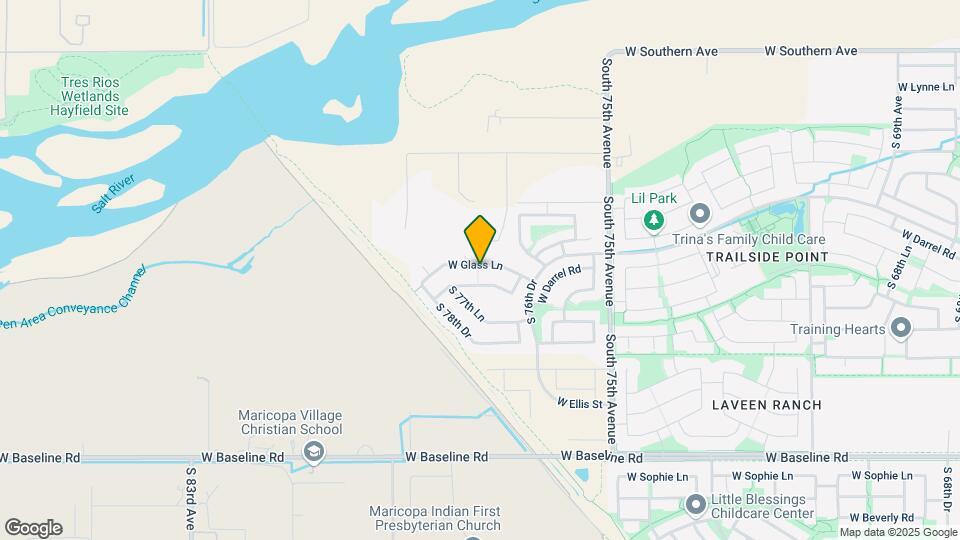 7737 W Glass Ln Map and Location Details