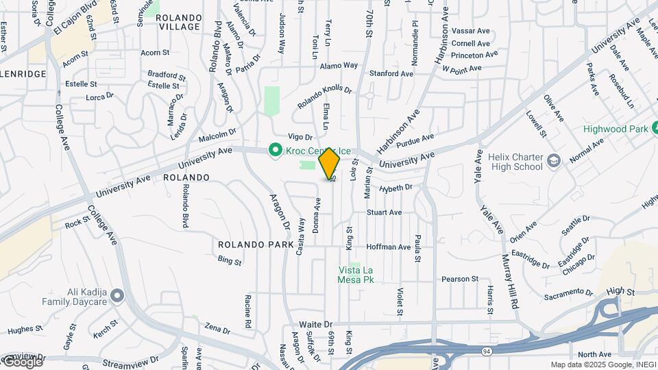 4180 69th St Map and Location Details