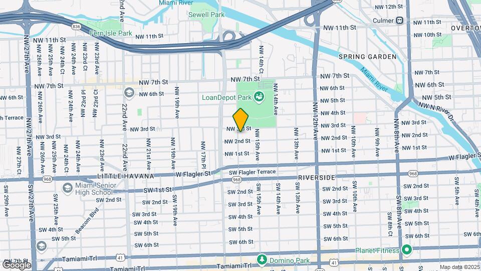 221 NW 16th Ave Map and Location Details