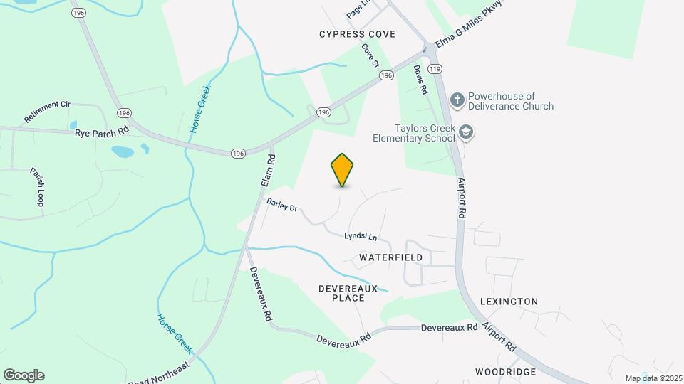 1011 Barley Dr Mapa y Detalles de la Ubicación