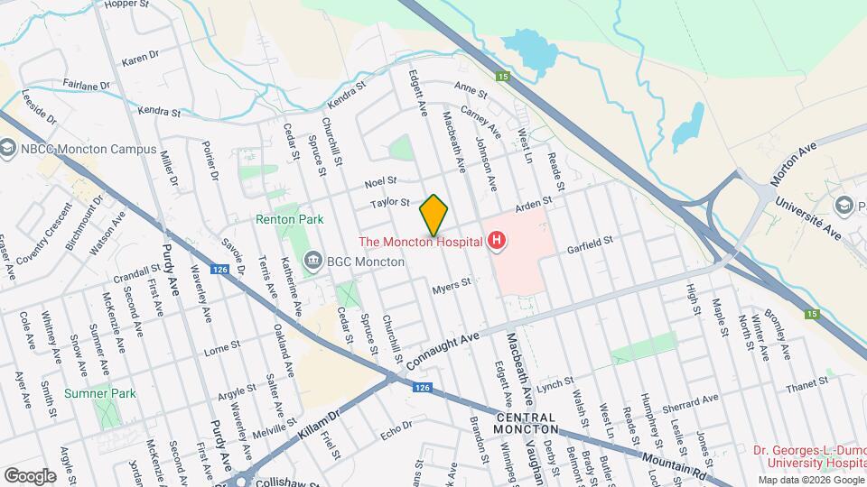 162 McSweeney Ave Map and Location Details