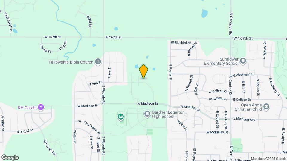 598 Fountain St Map and Location Details