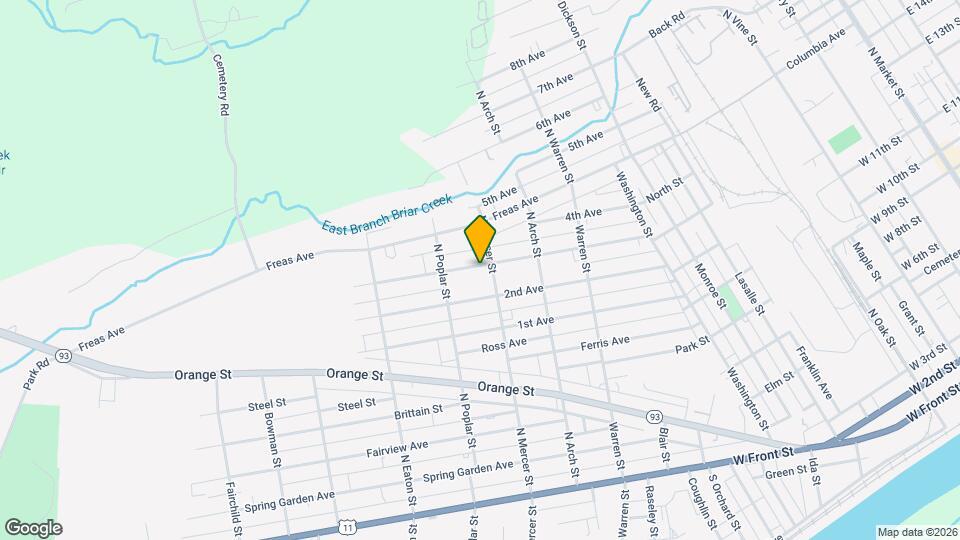 1414 3rd Ave Mapa y Detalles de la Ubicación