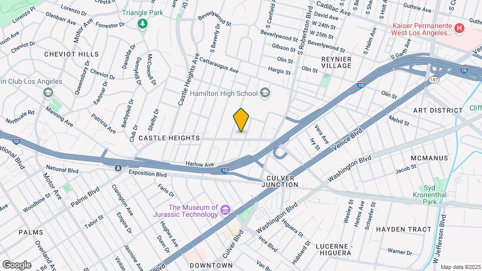 9209 National Blvd Mapa y Detalles de la Ubicación