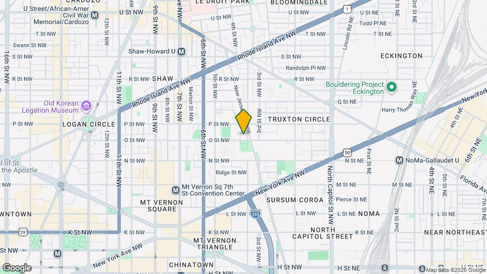 407 O St NW Map and Location Details