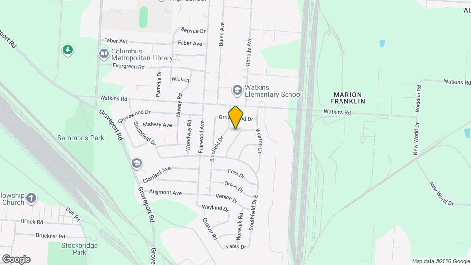 3087 Huntington Dr Map and Location Details