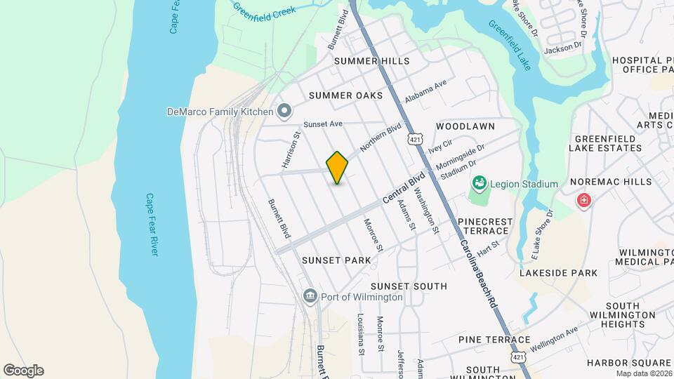 2029 Jackson St Map and Location Details