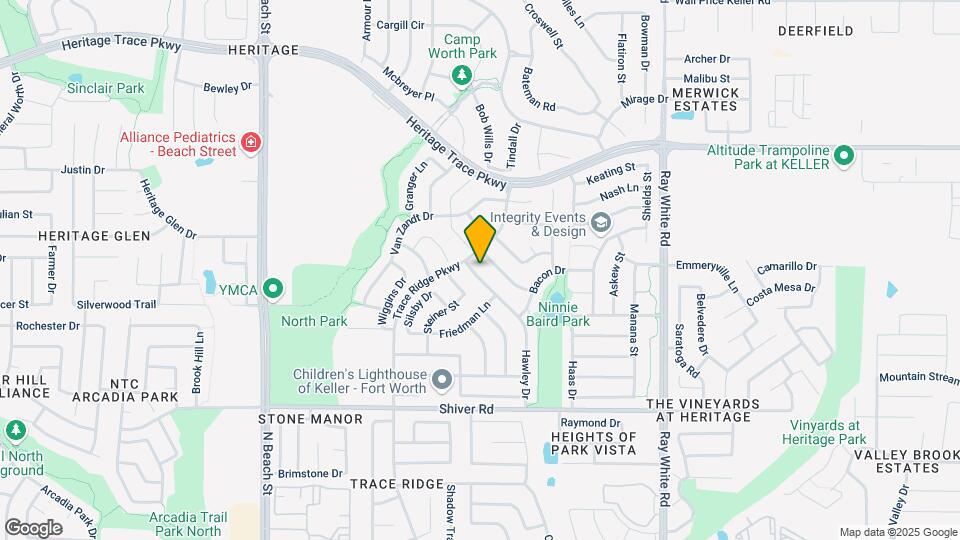 9164 Hawley Dr Map and Location Details