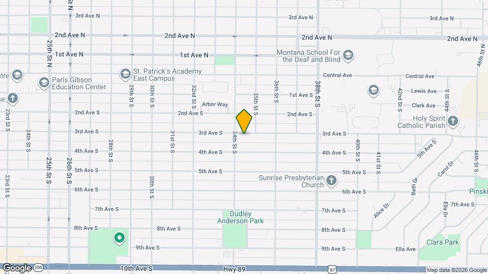 3408 3rd Ave S Map and Location Details