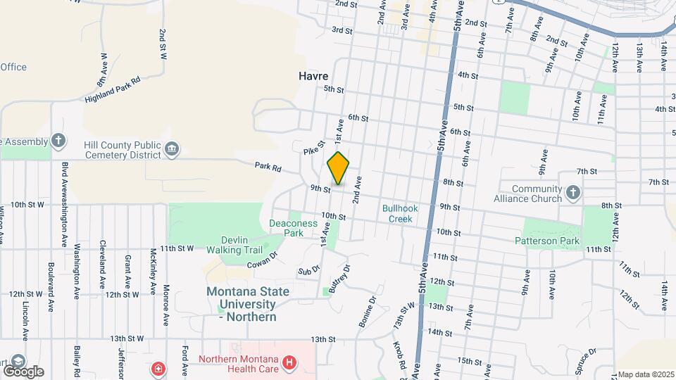 105 9th St Map and Location Details