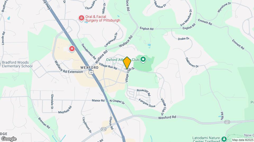 4019 Village Run Rd Map and Location Details