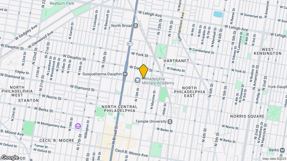 2212 N Camac St-Unit -7 Mapa y Detalles de la Ubicación