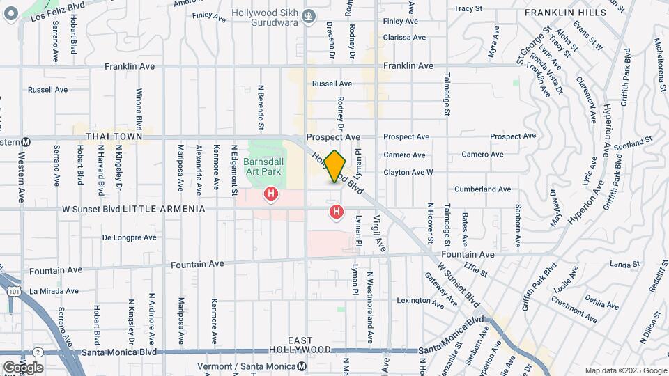 4603 Maubert Ave Map and Location Details