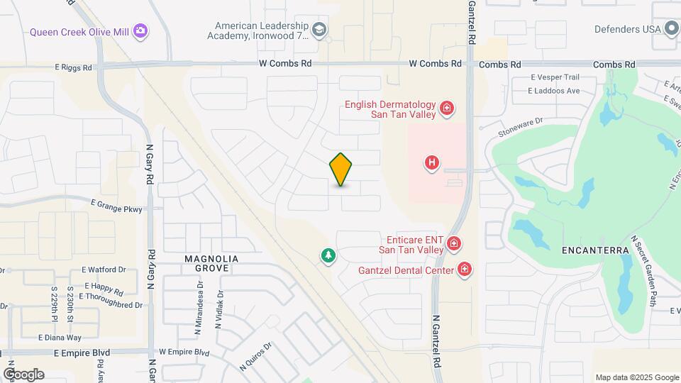 480 W White Sands Dr Map and Location Details