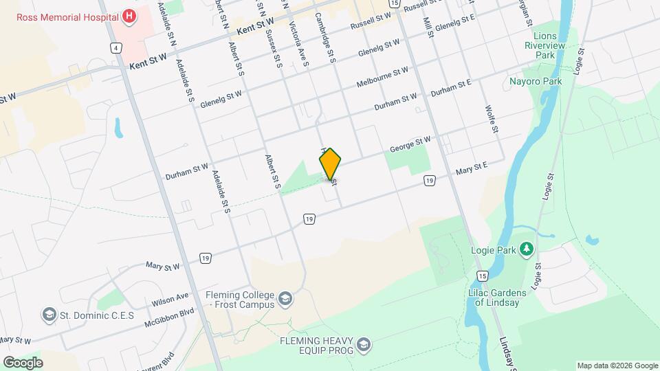 29 Hamilton St Map and Location Details