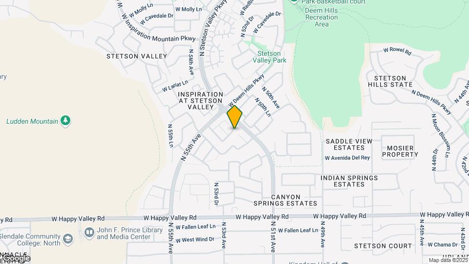 25735 N 54th Dr Map and Location Details