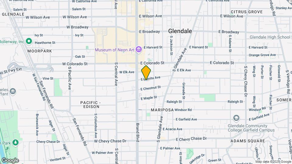 200 E Lomita Ave Map and Location Details